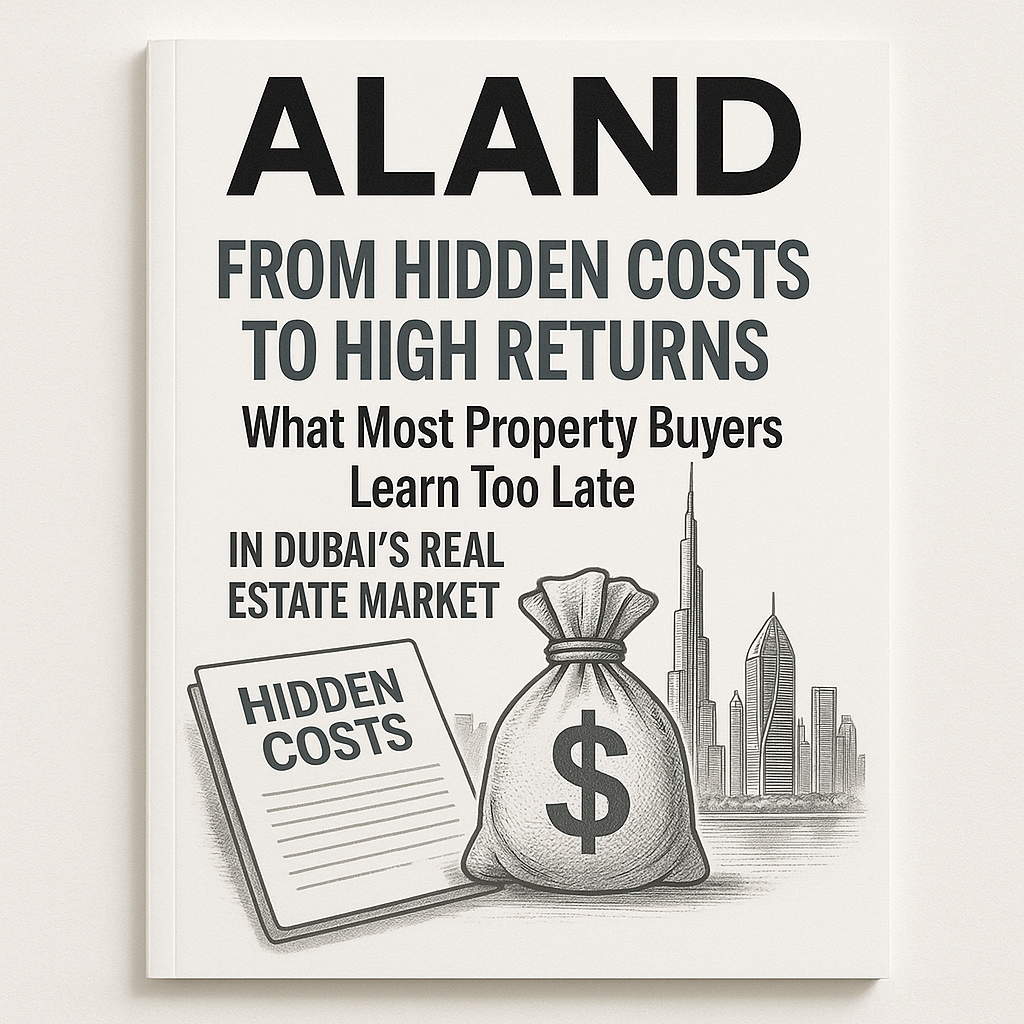 ALAND Magazine Cover – From Hidden Costs to High Returns Dubai Real Estate 2025